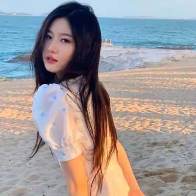 燃烧女子的画像